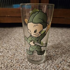1973 Pepsi Collector Series Warner Bros Elmer Fudd Glass